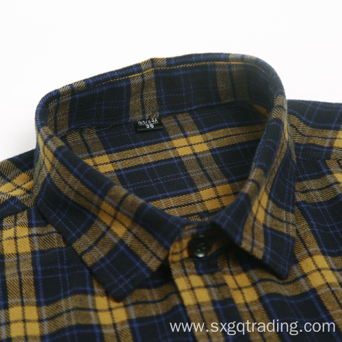 Comfortable and breathable 100% cotton flannel shirt